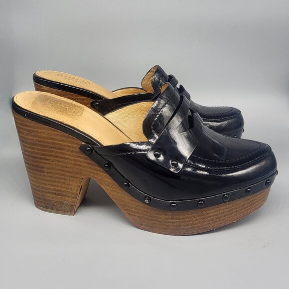 Coach Nalina Patent Mules - Picture 1 of 15